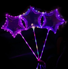 Шар Звезда Deco Bubble в комплекте с диодной лентой