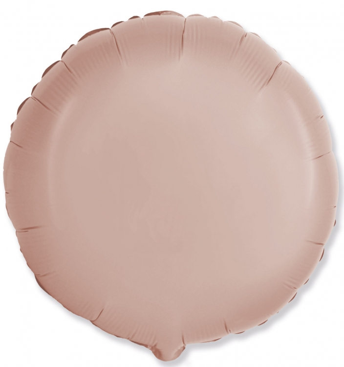 Шар Круг, Пудровый, Макарунс (в упаковке)