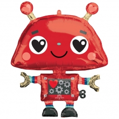 Шар Фигура, Робот влюбленный сердца Red (в упаковке)