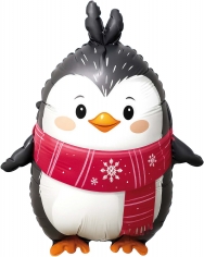 Шар Фигура Новогодний пингвин (в упаковке)