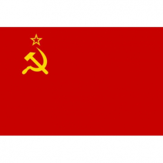 Флаг Серп и Молот (без древка)