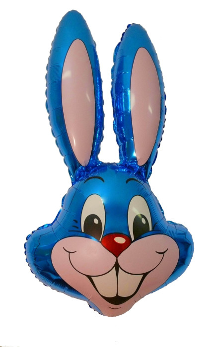Шар Фигура, Заяц (синий) / Rabbit (в упаковке)