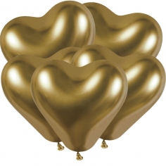 Сердце Хром Золото / Shiny Gold
