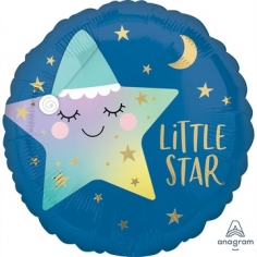 Шар Круг, Звездочка спящая LITTLE STAR (в упаковке)