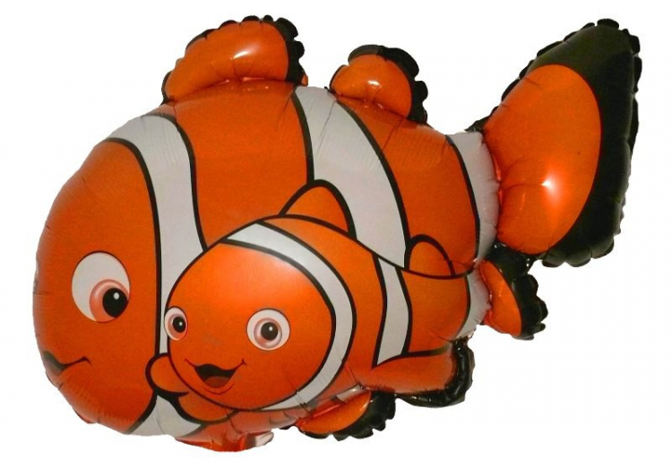 Шар Фигура, Клоун-рыбка 2 / Cloun-fish 2 (в упаковке)