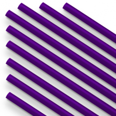 Трубочка полимерная для шаров Фиолетовая
