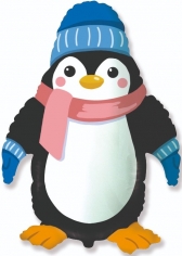 Шар Фигура, Пингвин в шапочке (в упаковке)