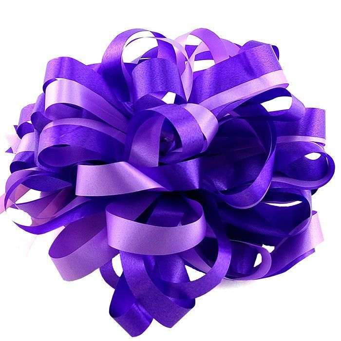 Бант-шар Пастель "Комбо" Фиолетовый с нежно-розовым / 11 см